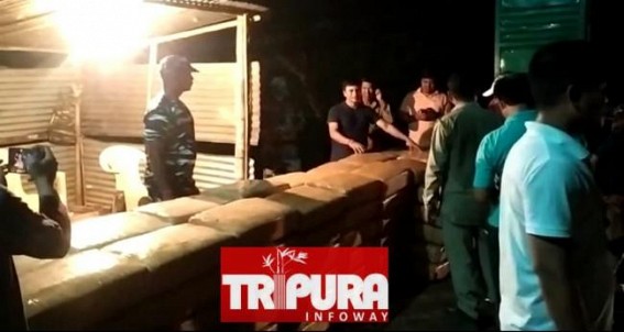 159 KG Cannabis Seized from a Truck on Assam-Agartala national Highway in Ambassa 159 KG Cannabis Seized from a Truck on Assam-Agartala national Highway in Ambassa